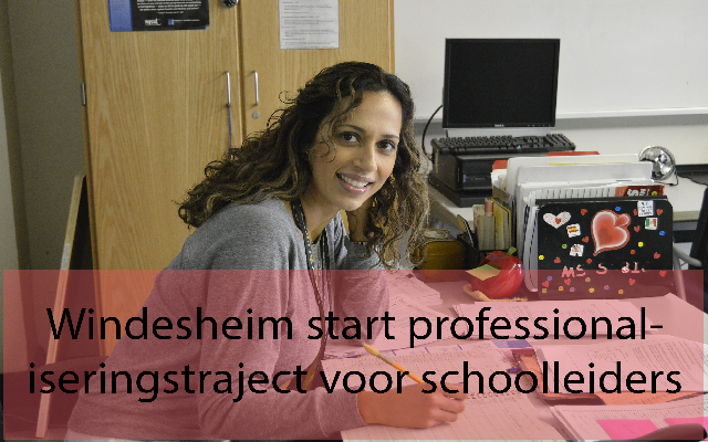 Windesheim start professionaliseringstraject voor schoolleiders